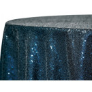 90" X 132" Oval Tablecloth Glimmer Sequins