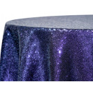 102" X 168" Oval Tablecloth Glimmer Sequins