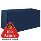 24" x 60" x 36" Fire Retardant Fitted Tablecloth