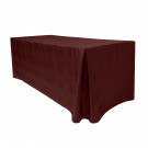 30" x 72" x 36" Kenya Damask Fitted Tablecloth
