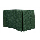 24"x48"x36" Melrose Damask Fitted Tablecloth
