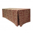 24" x 48" x 29" Miranda Fitted Tablecloth