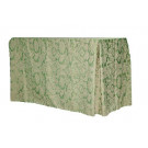 18" x 96" x 36" Miranda Fitted Tablecloth