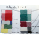 Poly Check Swatch Card & Sample