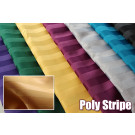 Counter Height Flat Wrap Skirt 37" - 42" Stripe
