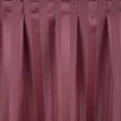 Custom Skirt Stripe Box Pleat 37" to 42" H