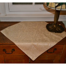 72" x 120" Oval Saxony Damask Tablecloth