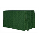 30"x60"x36" Saxony Damask Fitted Tablecloth