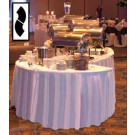 Serpentine Fitted Tablecloth Shirred Pleat 7230