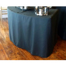 3660 Serpentine Fitted Tablecloth Poly