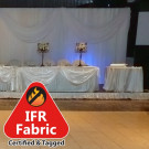 6" to 10" I.F.R. Stage Skirt Shirred Pleat