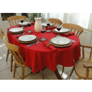 60" x 78" Oval Tablecloth Spun Poly