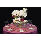 90" Round Velvet Tablecloth