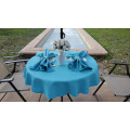 Panama outdoor tablecloth with umbrella hole