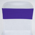 Spandex Chair Bank Purple