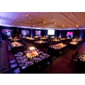 black square linens large event