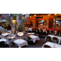 outdoor patio event restaurant square linens