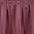 Striped polyester box pleat skirting with velcro