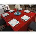 red square tablecloth