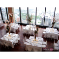 white square linens