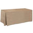 havana faux burlap fitted tablecloths